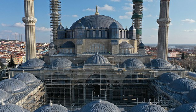 Selimiye Camisi'nin  restorasyonu 2025 yılında bitirilecek!